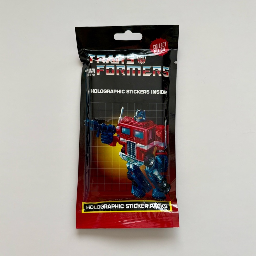 Transformers Holographic Sticker Pack